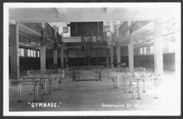 Saint Hyacinth Basilica &quot;Gymnase&quot; 1920s RPPC Quebec City Photo Postcard - £10.22 GBP