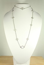 Mixed Size Motif Mother of Pearl Necklace - $150.00