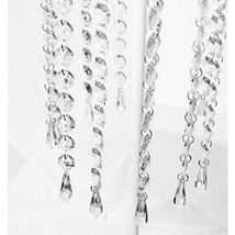 20&quot; Acrylic Crystal Garland Hanging Bead Chains - 12 pieces - £10.75 GBP