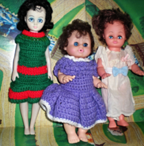 Dolls - Lot of Three Dolls - £4.70 GBP