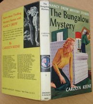 Nancy Drew 3 The Bungalow Mystery 1964A-75 Excellent matte PC blue EP  - $12.95