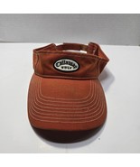 Callaway Unisex Sun Visor Adjustable Back Golf Hat Orange - $7.92