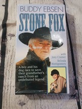 Stone Fox VHS Video Buddy Ebsen Joey Cramer Belinda Montgomery 1987 NEVE... - £3.42 GBP