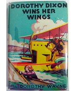 Dorothy Dixon Wins Her Wings #1 Dorothy Wayne hcdj Goldsmith Air Mystery - £7.92 GBP