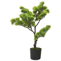Artificial Pinus Bonsai with Pot 60 cm Green - £19.67 GBP