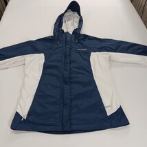 Columbia RL2111 Women's Blue Omni-Tech Acardia ll Rain Jacket Hoodie Size Medium image 13