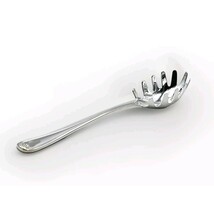 Gorham Heritage Pasta Serving Spoon Slotted Silverplate 11” Italy Vintage - $348.24 MXN