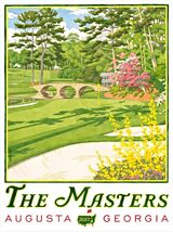 USGA PGA Tour Golf Course Metal Sign 12x8in Vintage Major Tournament Pos... - $456.38 MXN