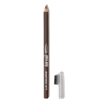 L.A. COLORS On Point Brow Pencil w/Brush - Eyebrow Pencil - *SOFT BROWN* - $2.19