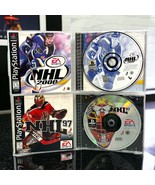(2 Game Lot) Hockey NHL Faceoff ‘99 &amp; 2000 PlayStation PS1 Complete CIB ... - £9.64 GBP