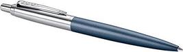 Parker Jotter XL Ballpoint Pen, Primrose Matte Blue, Chrome Trim, Medium Point,  - £33.08 GBP