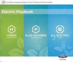 2013 Ford Electric Playbook Brochure Catalog C Max Fusion Focus Hybrid Energi - £6.33 GBP