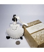 Margaret Furlong 1989 Carriage House Bisque Shell Angel with Snowflake I... - $27.95