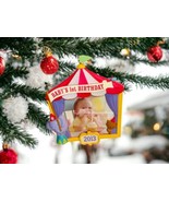 Hallmark Keepsake Ornament Baby’s 1st Birthday Circus Tent Elephant 2013 - £8.08 GBP