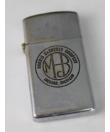 RARE Zippo Lighter 1969 slim vintage &quot;Harris - McBurney&quot; advertising Jac... - €52,04 EUR