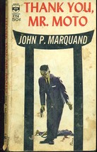 THANK YOU, MR. MOTO by John P. Marquand (1963) Berkley pb 1st - £7.48 GBP