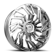 22X9 Luxxx Alloys LUX28 5X115/120 +15 73.1 Chrome - Wheel - £324.60 GBP