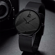 reloj hombre Watches Mens 2023 Minimalist Men&#39;s Fashion Ultra-thin Watch Simple - £11.99 GBP