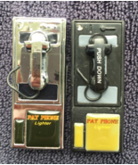 2 Collectible Vintage Pay Phone Refillable Butane Lighter - €13,51 EUR