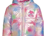 Trolls Puffer Jacket Size 2T 3T 4T or 5T Poppy Pastel Design - £23.48 GBP