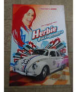 HERBIE FULLY LOADED - A WALT DISNEY MOVIE POSTER WITH LINDSAY LOHAN - £16.54 GBP
