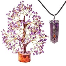 Amethyst Tree - Crystal Tree - Amethyst Crystals - Crystal Tree of Life - Chakra - £35.96 GBP