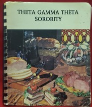 Vintage 1984 Theta Gamma Theta Sorority Spiral Bound Cook Book - £15.62 GBP