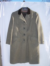 Vintage Women&#39;s  1960&#39;s Lassie Herringbone Tweed Wool Coat  Med/Large - £27.37 GBP
