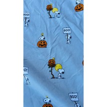  Peanuts Snoopy Halloween Twin Sheet Set Flat Fitted + Pillowcase 2019 R... - $495.22 MXN