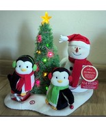 2006 Hallmark Jingle Pals Very Merry Trio Animated Singing Snowman and P... - £17.72 GBP