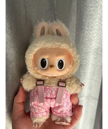 POP MART LABUBU The Monsters Doll Replacing Pink dungarees PP44 (No Doll) - $18.61