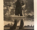 HBO Movie Always Outnumbered Tv Guide Print Ad Laurence Fishburne Tpa14 - £4.66 GBP