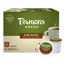 Panera Bread Dark Roast Coffee 24 to 144 Keurig K cups Pick Any Size FRE... - $27.99+