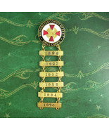 1926 Washington Com&#39;d&#39;y no 33 Drill Corps Service Award Badge Brooch Med... - £58.99 GBP