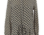 Anthropologie Maeve Blouse Small Geometric Print Long Slv Pleated Button... - £25.77 GBP