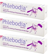 3 PACK PHLEBODIA Cream-Gel for LEGS 100ml - $90.00