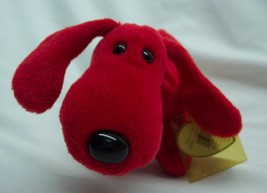Ty Beanie Baby Rover The Cute Red Dog 8&quot; Bean Bag Stuffed Animal New 1996 - £11.90 GBP