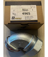 2&quot;Liquid Tight Connector Conduit Fitting Insulated Throat Liquidtight To... - $716.04 MXN