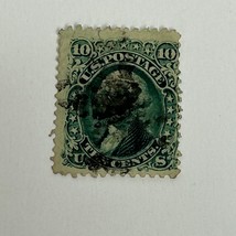 U.S. Scott #68 - The 10 Cent George Washington Stamp - Issue 1861 Cancel Ink - £14.46 GBP