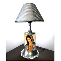 Our Lady of Guadalupe desk lamp with chrome finish shade - $43.99