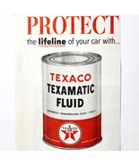 1956 Texaco Oil Texamatic Fluid Advertisement Transmission Fluid Auto DW... - €21,55 EUR