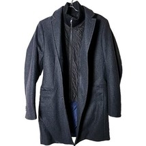 Banana Republic Women S Removable Zip Trim Wool Blend Front Pocket Coat Jacket - £62.51 GBP
