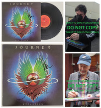 Neal Schon Steve Smith signed Journey Evolution album vinyl record COA proof. - £311.61 GBP