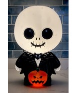 Nightmare Before Christmas Halloween 14&quot; Light Up Blow Mold Jack Skellin... - $797.33 MXN