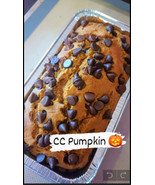 Homemade Pumpkin Chocolate Chip Bread Cake Loaf.  8x4  - $222.21 MXN