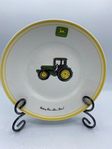 Individual Salad Plate John Deere (Tractor) by GIBSON DESIGNS Width 9&quot; - £10.27 GBP