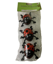 Insect Eggs 3-D Insect Accents Ladybug Plastic Eggs To Fill Snap Togethe... - £6.21 GBP
