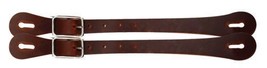 Western Saddle Horse Brown Harness Leather Spur Straps pr Great with your Boots - £10.23 GBP