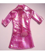 Barbie Clothes Cut Style Pink 2002 Mattel Replacement Coat Weather Rain - £11.82 GBP