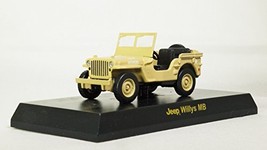 Original Kyosho 1/64 Usa Sports Car Minicar Collection Jeep Willys Mb Wwii Us... - $39.99